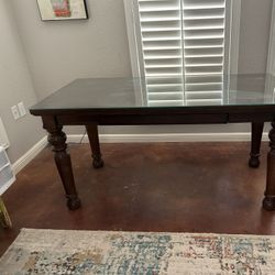 Large Wooden Desk 