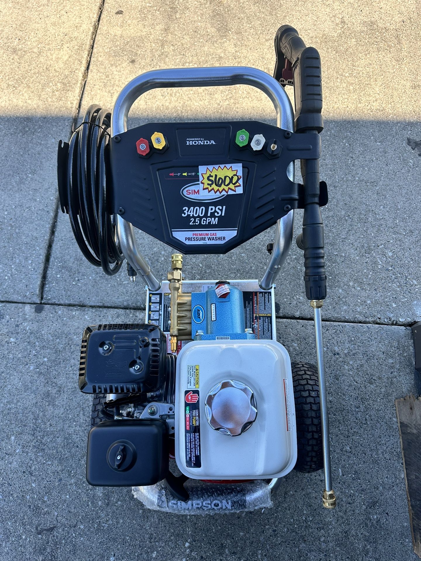 Simpson Pressure Washer 3400