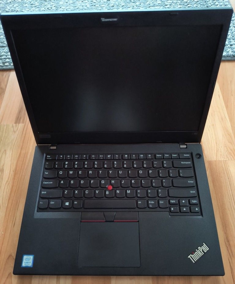 Lenovo Thinkpad- L480, 16 GB Ram,256gb SSD,8th Gen Intel i-3 Processor