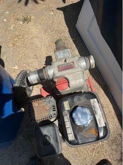 Contractor Multiquip pump