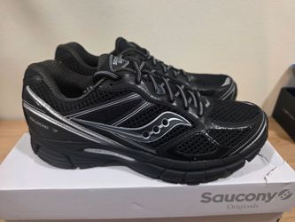Saucony ProGrid Guide 7 - Black/Silver - Men's 9.5 - Brand New In Box