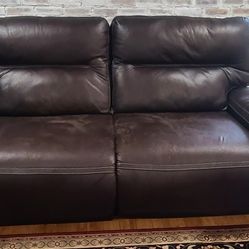 Ashley Furniture Leather Vinyl Couch