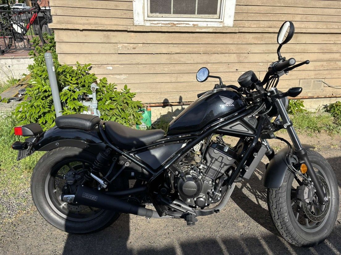 Rebel Honda Motorcycle