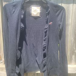 Hollister women's size s navy cardigan