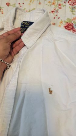 Polo shirt white XL 18-20
