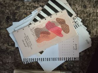 The happy planner Skinny planner classic with new inserts & tabs