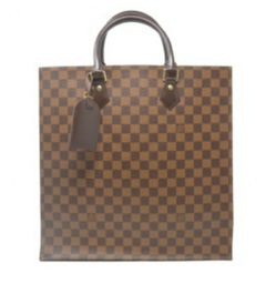 Large Louis vuitton sac plat authentic