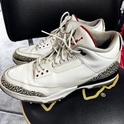 Retro Jordan 3 Golf Shoe Size 14