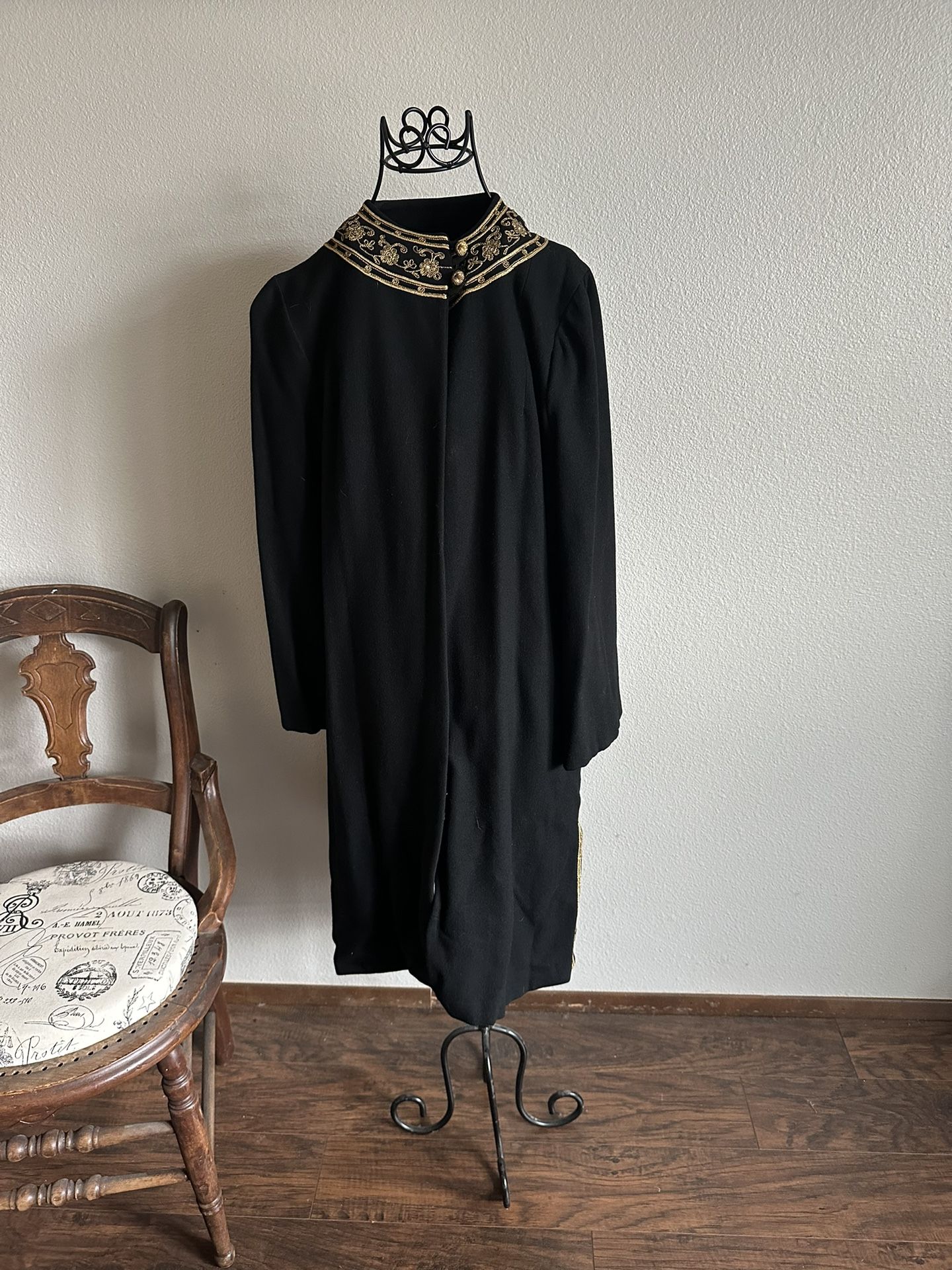 Vintage Wool Dress Coat