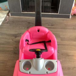 Step2 Kids Pink Push Car