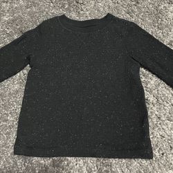 Cat & Jack Black Thermal Long Sleeve