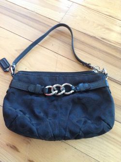 Coach wristlet purse