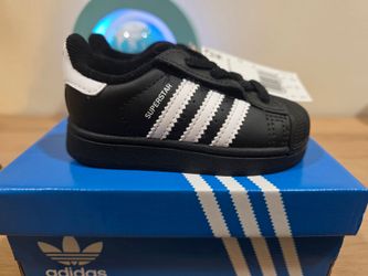Adidas Superstar II CF EL I - Black - Brand New
