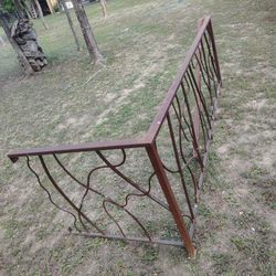 barandal de herrería solido de 8ft 4ft