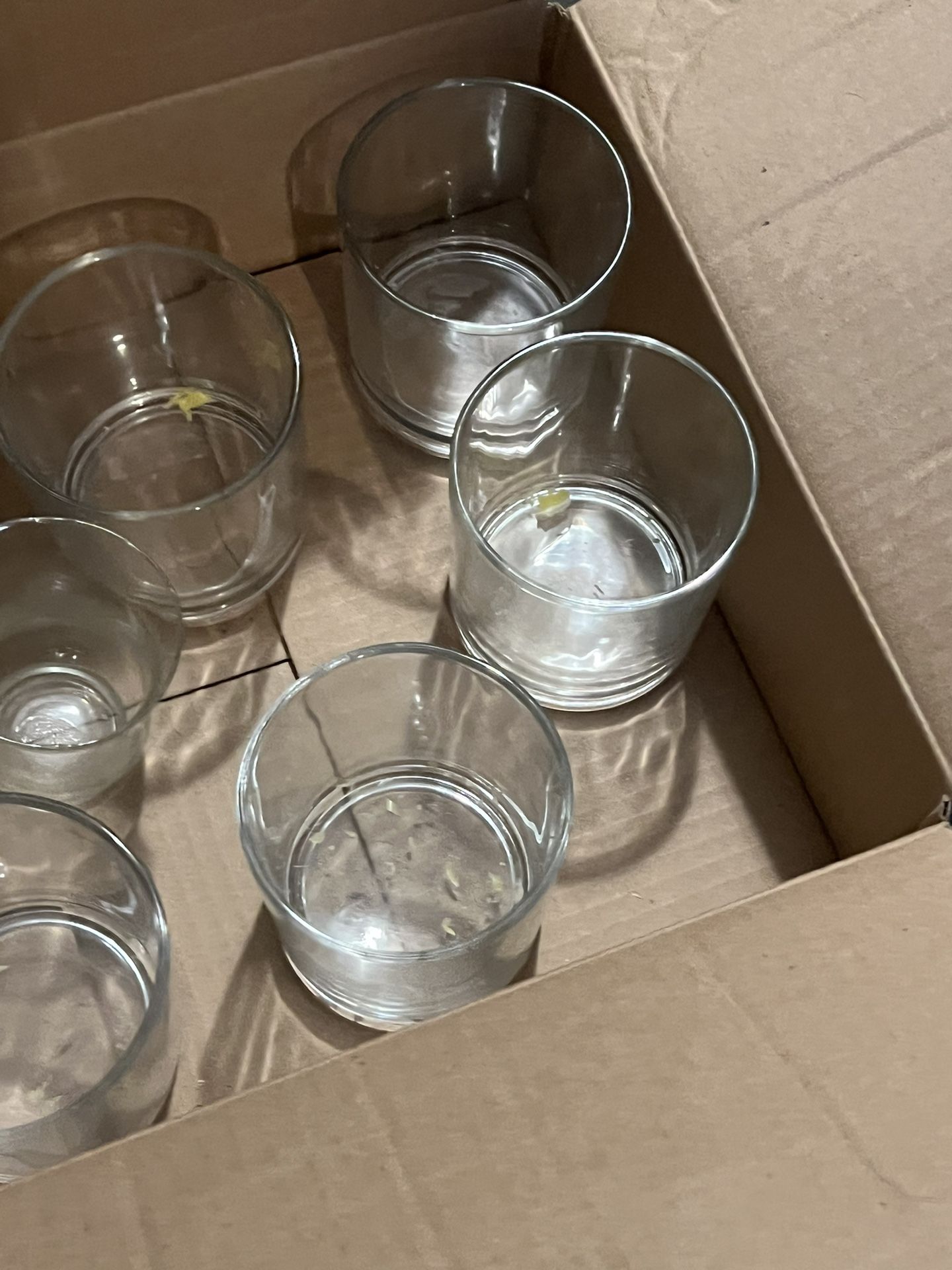 Glass Candle Holders