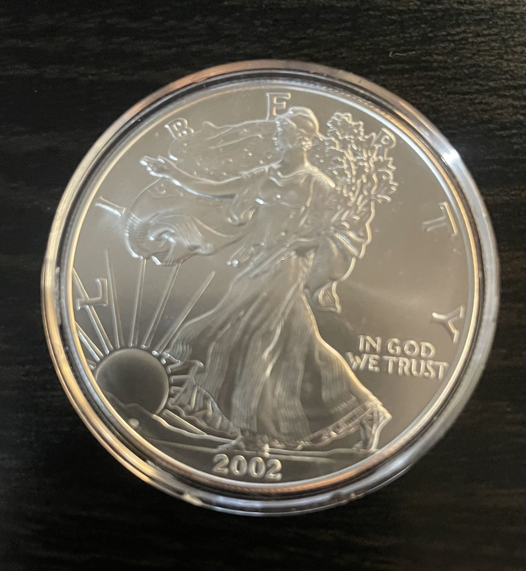 Sliver Eagle Dollar 2002