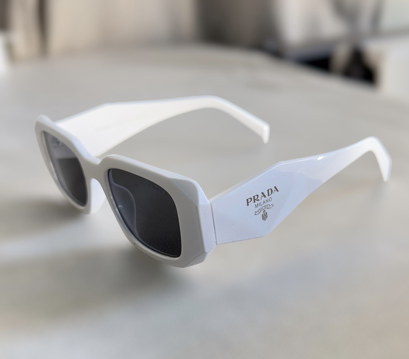 Prada Sunglasses White Frame