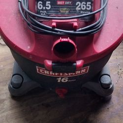 Wet/Dry Vacuum 6.5 HP 16 Gallon 