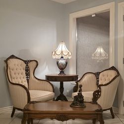 Antique Queen And King Chairs 