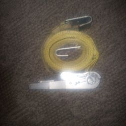 LiftAll 2in. x 30ft . Ratchet Tie Down Strap