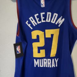 Jamal Murray Freedom Jerseys Denver Nuggets Small/medium Classic 