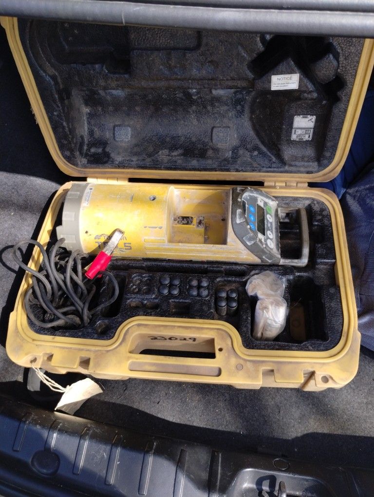 topcon tpl5 pipe laser