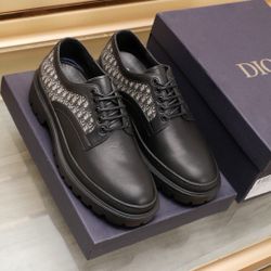 Dior CD Men’s Leather Shoes With Box 2026 New 