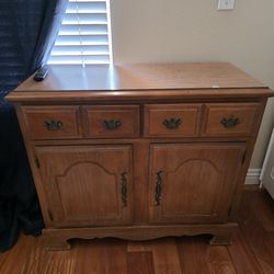 Wood cabinet