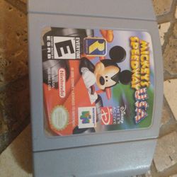 Nintendo 64 Mickey Speedway USA