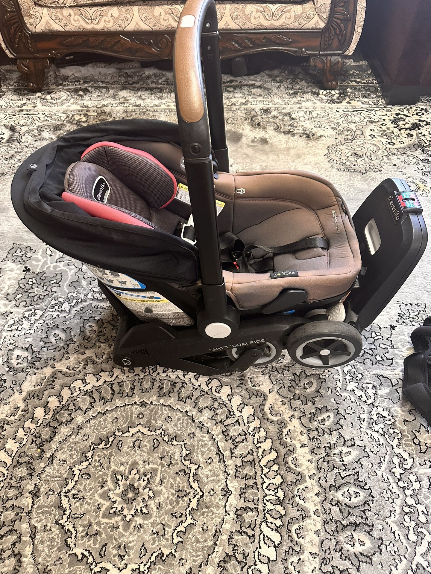 Evenflo Stroller And Car Seat