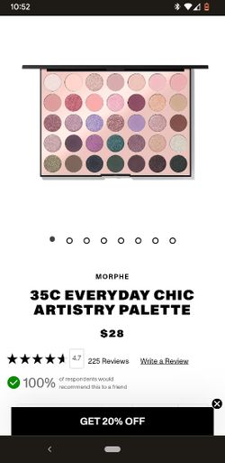 MORPHE
35C EVERYDAY CHIC ARTISTRY PALETTE