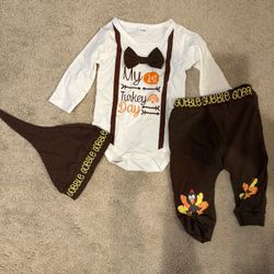 Thanksgiving Infant  Outfit 