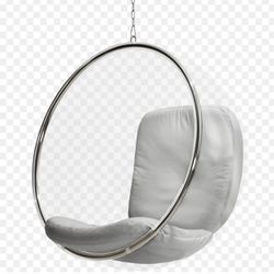 Trendy Hanging Bubble Chair with Cushions 