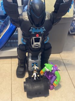Talking Batman Imaginext Robot With joker
