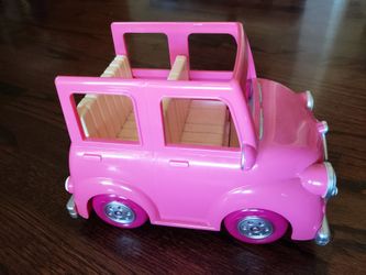Li'l Woodzeez Camper toy (Car +Camper)
