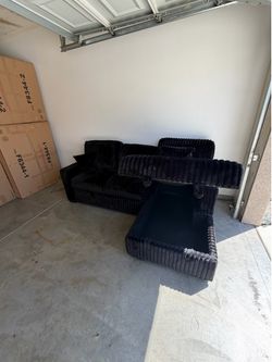 New! 🛋️ L-Shape Sleeper Sectional with Storage, USB & Cup Holders | $10 Down