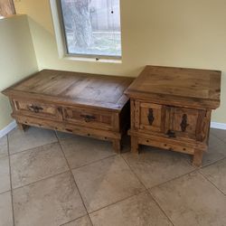Coffee Table And End Table