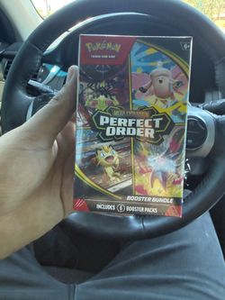Pokemon perfect order booster bundle