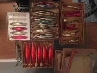 Mercury bulb ornaments