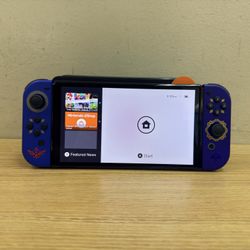 NINTENDO SWITCH OLED W/ “THE LEGEND OF ZELDA: SKYWARD SWORD HD EDITION ”JOY-CONS & CHARGER/DOCK