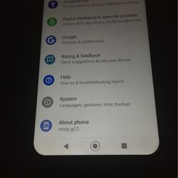 Moto G7 T-Mobile With Poetic Case