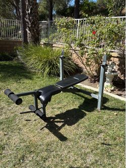 Competitor Weight Bench with Leg Developer