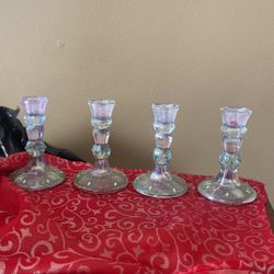 2 Sets of Partylite Candlestick Holders