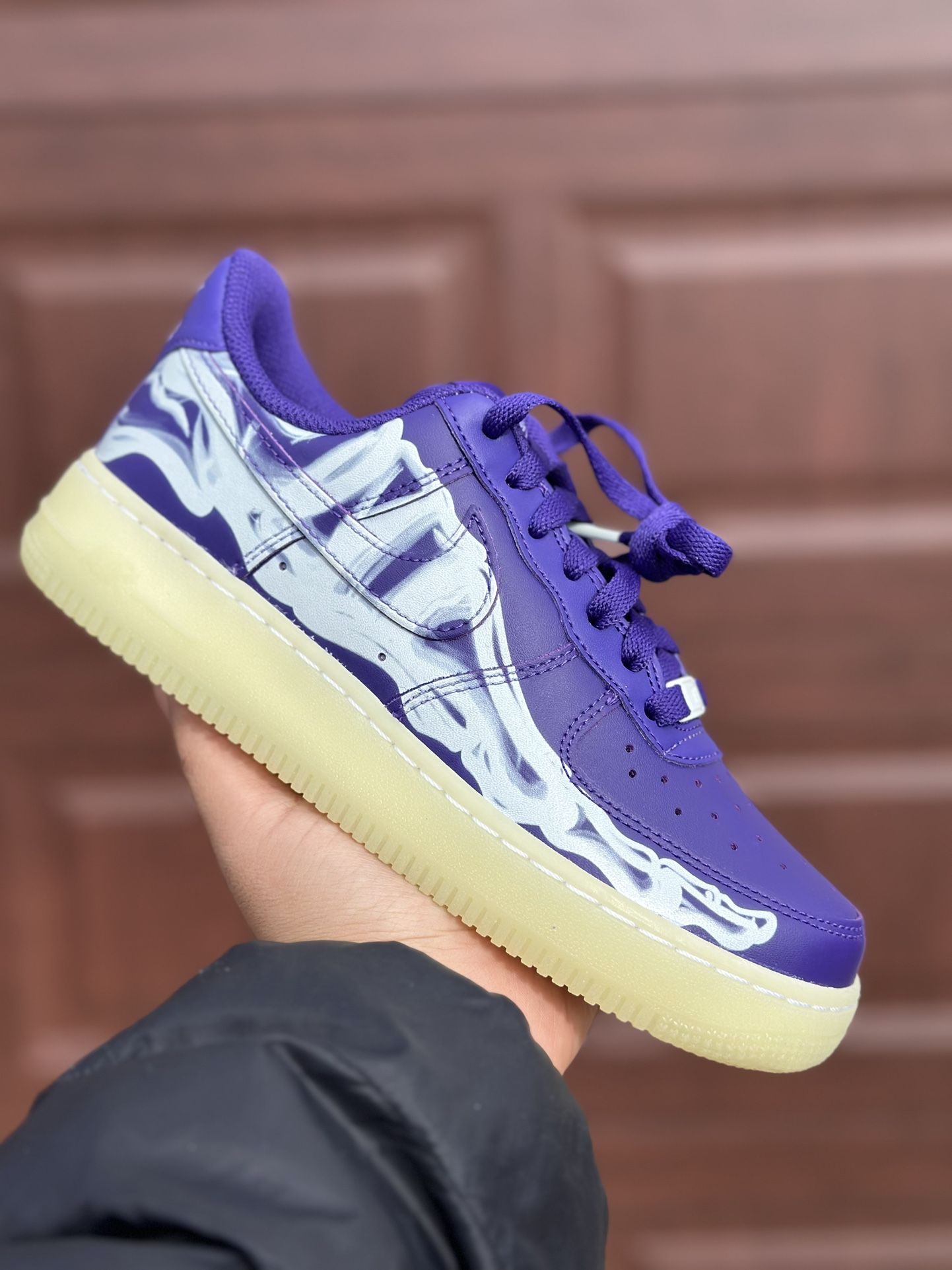 Nike Air Force 1 (Purple Skeleton) *Brand New* - Size 4.5 Men’s 