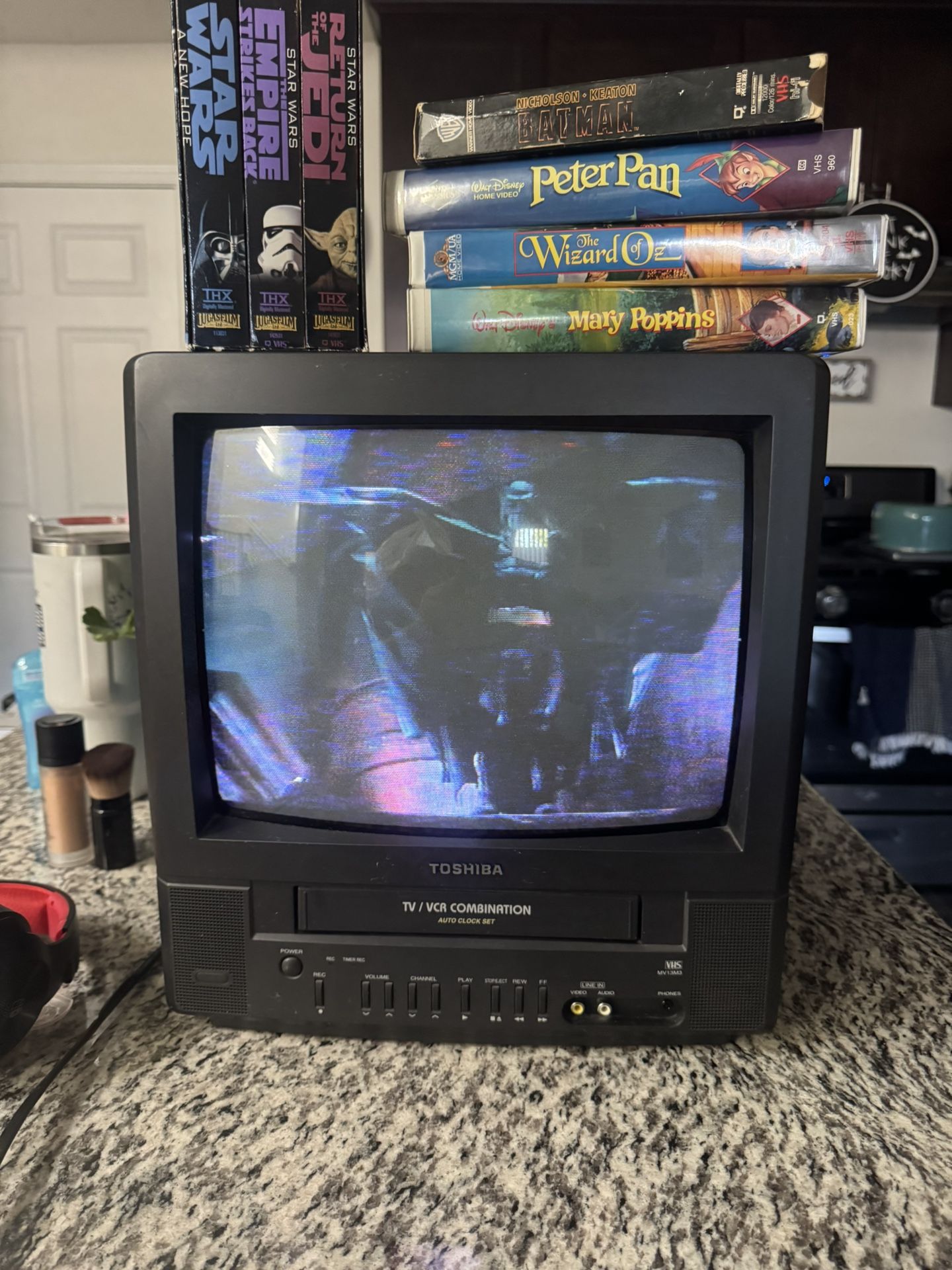 Toshiba Retro TV With VCR