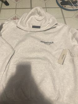 Light oatmeal essential hoodie