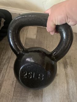 25lb kettle bell