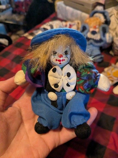 Vintage Baby Clown Doll