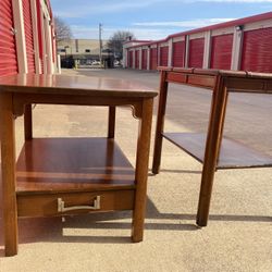 Two MCM End Tables