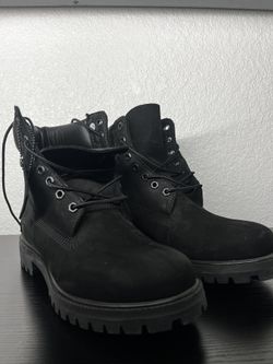 Men’s Black Timberland Boots Trades OBO